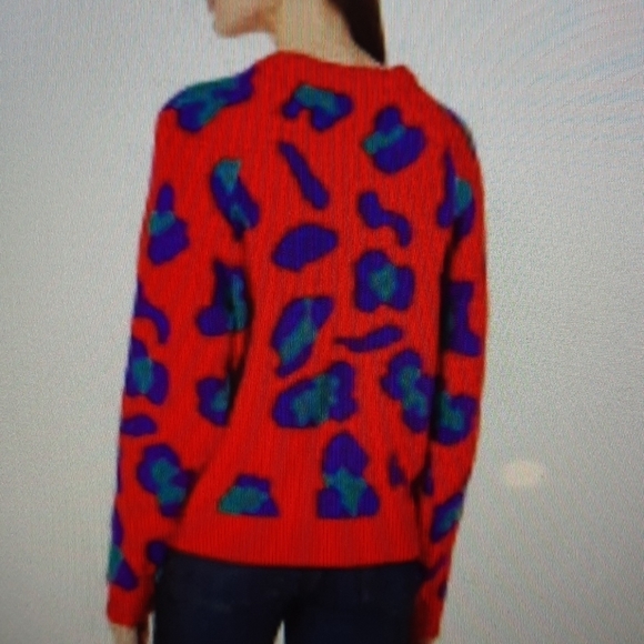 Blank NYC cheetah print sweater small - Picture 2 of 10